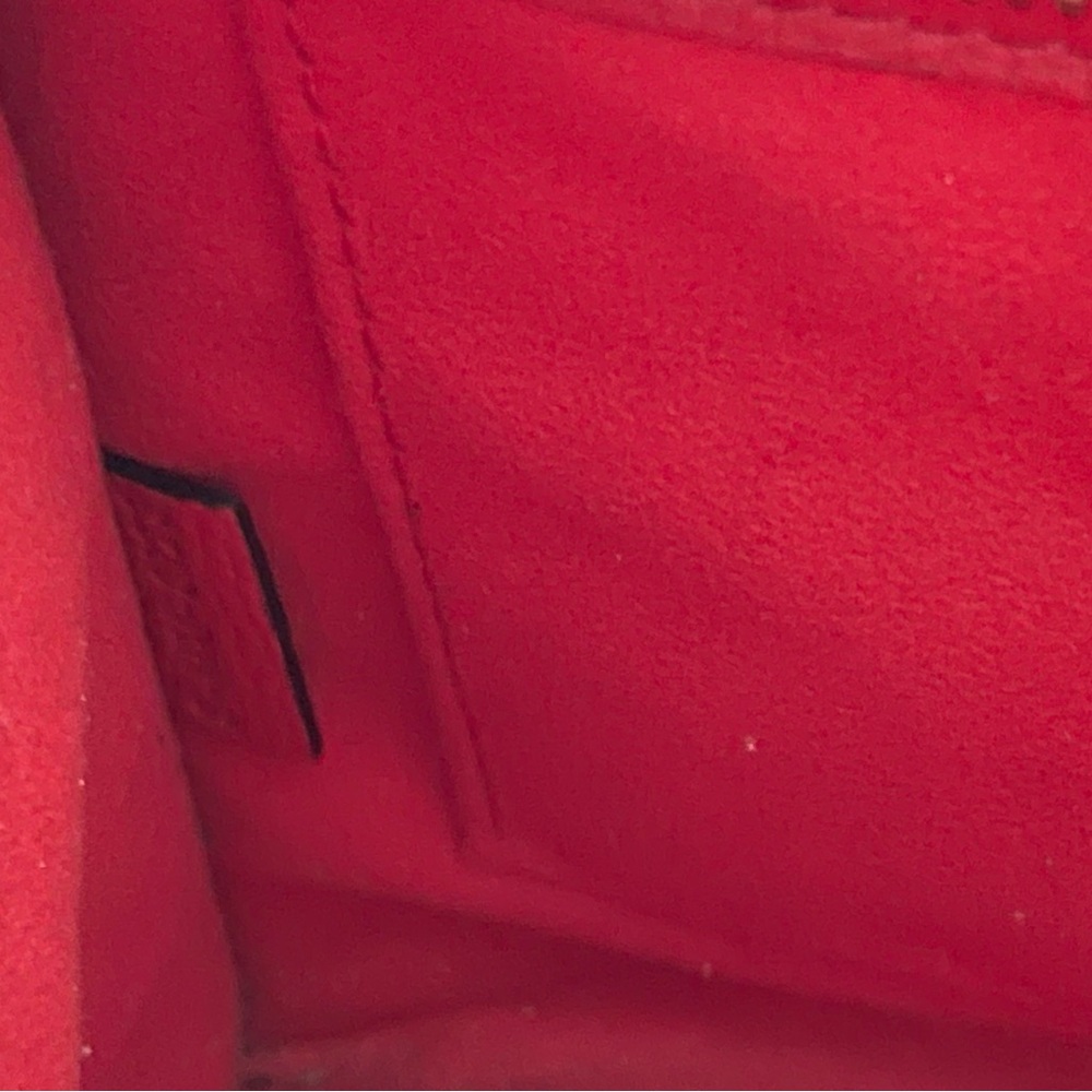 Authentic Celine Nano Luggage Red Bag Crossbody - Picture 13 of 15